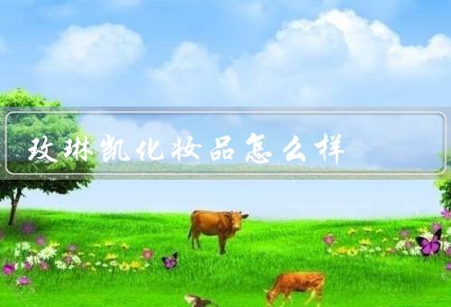玫琳凯化妆品怎么样