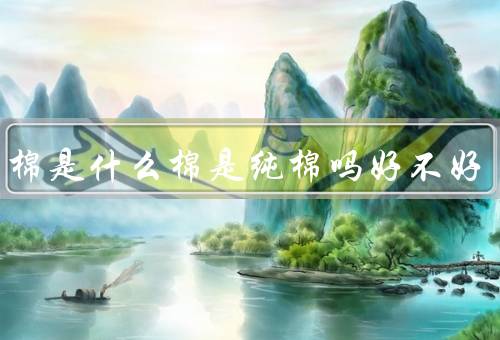 匹马棉是什么棉是纯棉吗好不好