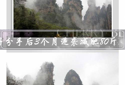 男子分手后3个月逆袭减肥80斤