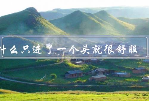 为什么只进了一个头就很舒服