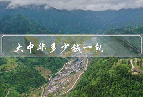 大中华多少钱一包