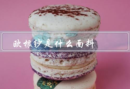 欧根纱是什么面料