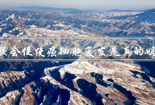 吃桃胶会促使癌细胞复发是真的吗