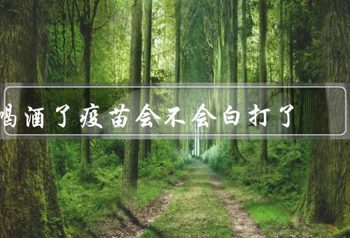 喝酒了疫苗会不会白打了